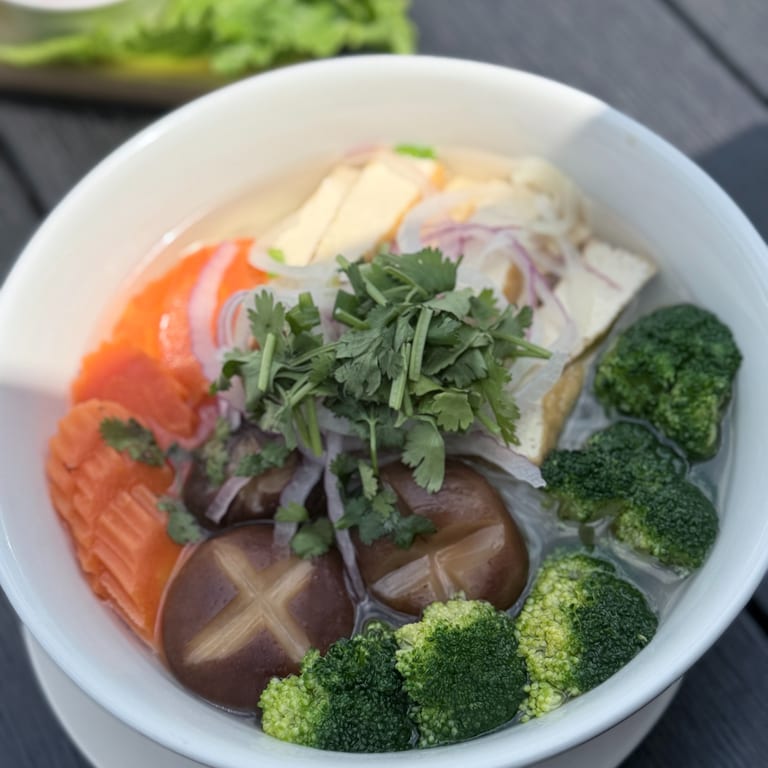 Vietnamese Noodle Bowls, Spring Rolls & Matcha Desserts